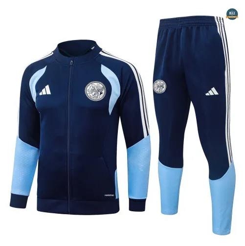 Veste Survetement Foot AFC Ajax 2026/27 Bleu