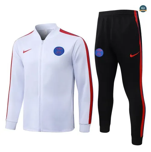 Veste Survetement Foot Paris Saint Germain 2026/27 Blanc