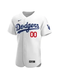 Custom Los Angeles Dodgers - White