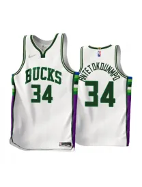 Giannis Antetokounmpo Milwaukee Bucks 2021/22 - City Edition