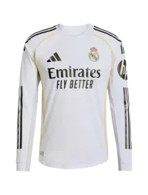 Maillot Real Madrid Domicile 2025/26 Ml - Authentic
