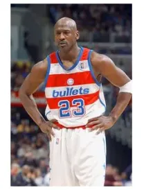 Michael Jordan Washington Bullets