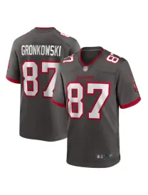 Rob Gronkowski Tampa Bay Buccaneers - Pewter
