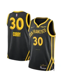 Stephen Curry Golden State Warriors 2023/24 Black - City
