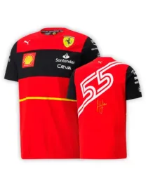 T-shirt Équipe Scuderia Ferrari 2022 - Carlos Sainz