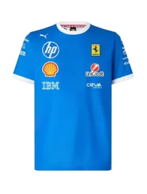 T-shirt Équipe Scuderia Ferrari Hp Monza 2025