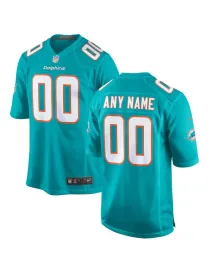 Custom Miami Dolphins - Aqua