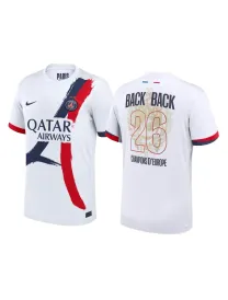 Maillot Psg Extérieur 2025/26 - Champions Back2back