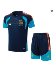 Maillot Training Foot Espagne + Shorts 2026/27 Bleu Marine