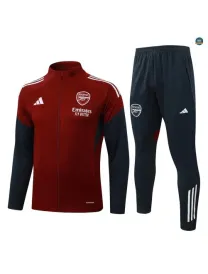 Veste Survetement Enfant foot Arsenal 2026/27 Rouge/Blanc