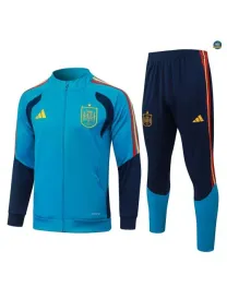 Veste Survetement Enfant foot Espagne 2026/27 Bleu