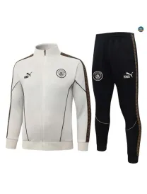Veste Survetement Enfant foot Manchester City 2026/27 blanc cass