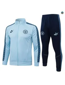 Veste Survetement Enfant foot Manchester City 2026/27 Bleu