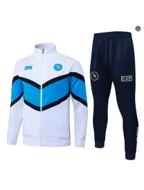 Veste Survetement Enfant foot Naples 2026/27 Blanc