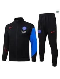 Veste Survetement Enfant foot PSG 2026/27 Noir/Bleu