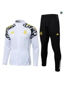 Veste Survetement Enfant foot Real Madrid 2026/27 Blanc