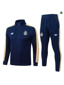 Veste Survetement Enfant foot Real Madrid 2026/27 Bleu Marine