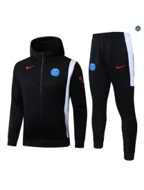 Veste Survetement foot à capuche PSG 2026/27 Noir