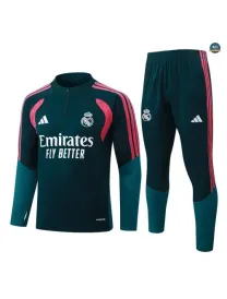 Achetez Survetement Foot Real Madrid 2026/27 vert noirâtre