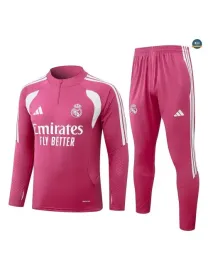 Soldes Survetement Foot Real Madrid 2026/27 Rose