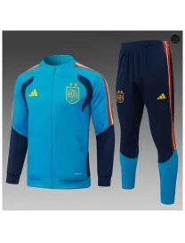 Veste Survetement Enfant Foot Espagne 2026/27 Bleu 2 é
