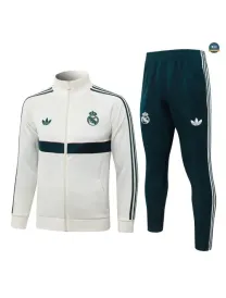 Veste Survetement Enfant Foot Real Madrid 2026/27 blanc ca