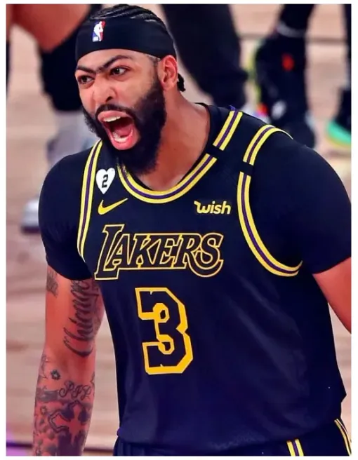 Anthony Davis Los Angeles Lakers Black Mamba