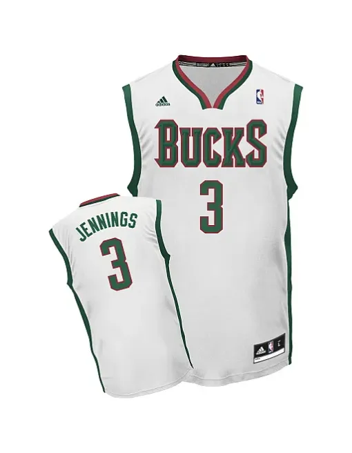 Brandon Jennings Milwaukee Bucks [blanc]