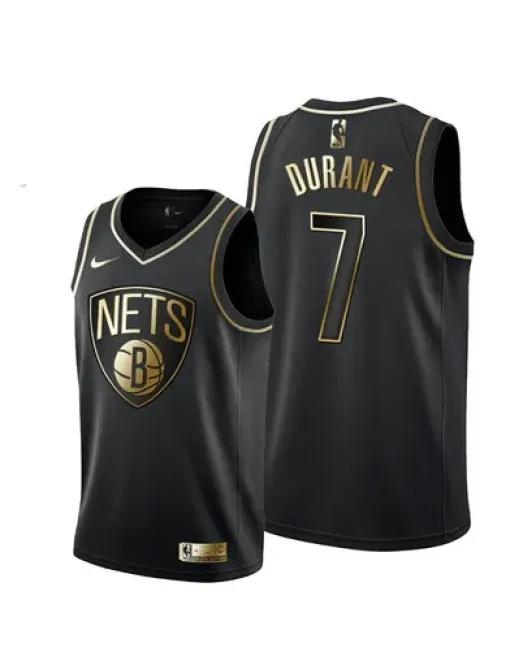 Kevin Durant Brooklyn Nets - Black/gold
