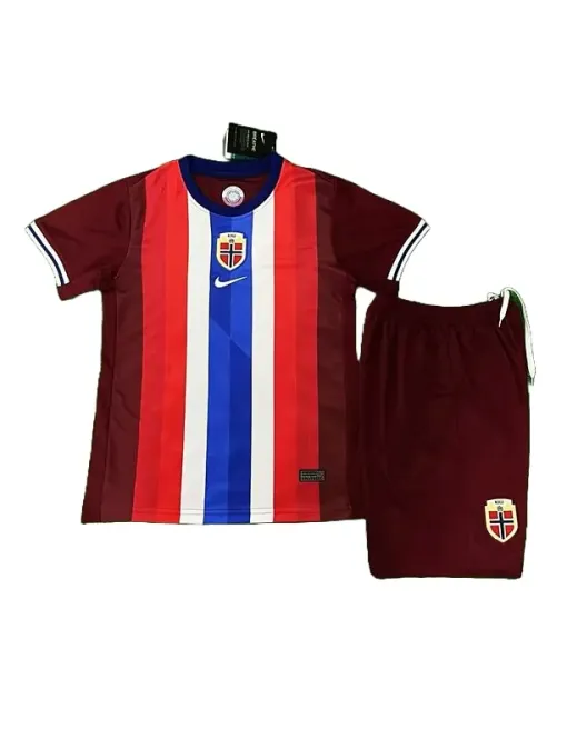 Maillot Norvège Domicile 2024 Junior Kit