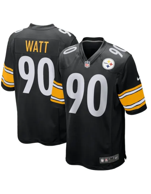 T.j. Watt Pittsburgh Steelers - Black