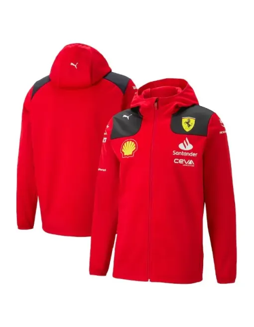 Veste Zippé à Capuche Scuderia Ferrari 2023
