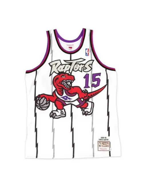 Vince Carter Toronto Raptors Mitchell&ness - White