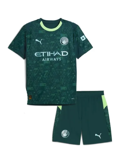 Manchester City Fourth 2025/26 Junior Kit