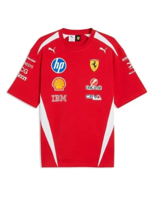 T-shirt Équipe Scuderia Ferrari 2026