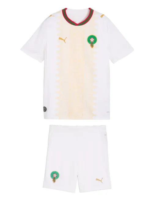 Maillot Maroc Extérieur 2026 Junior Kit