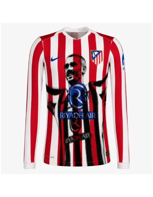 Maillot Atletico Madrid Domicile 2025/26 Ml - Griezmann