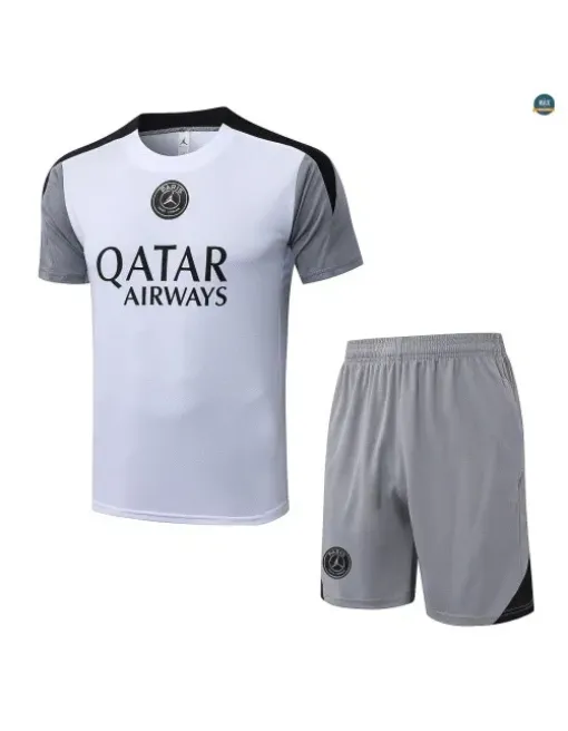 Maillot Training de foot PSG + Shorts 2026/27 Blanc