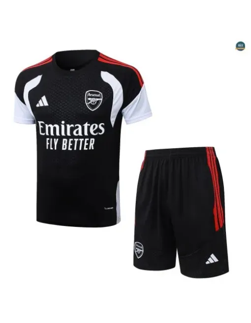 Maillot Training Foot Arsenal + Shorts 2026/27 Noir
