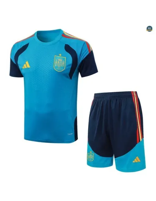 Maillot Training Foot Espagne + Shorts 2026/27 Bleu