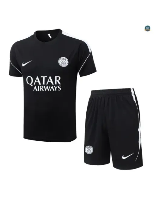 Maillot Training Foot PSG + Shorts 2026/27 Noir
