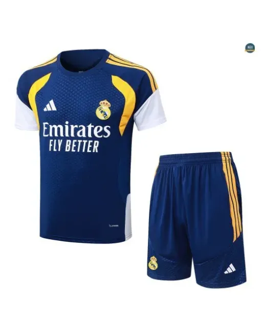 Maillot Training Foot Real Madrid + Shorts 2026/27 Bleu Marin