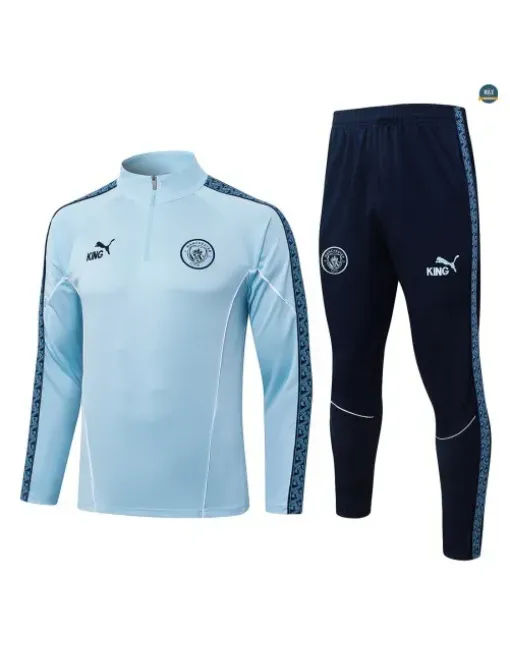 Survetement Enfant foot Manchester City 2026/27 Bleu