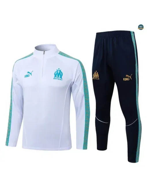 Survetement Enfant foot Marseille 2026/27 Blanc