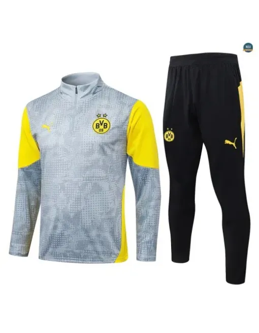 Survetement foot Borussia Dortmund 2026/27 Gris Clair