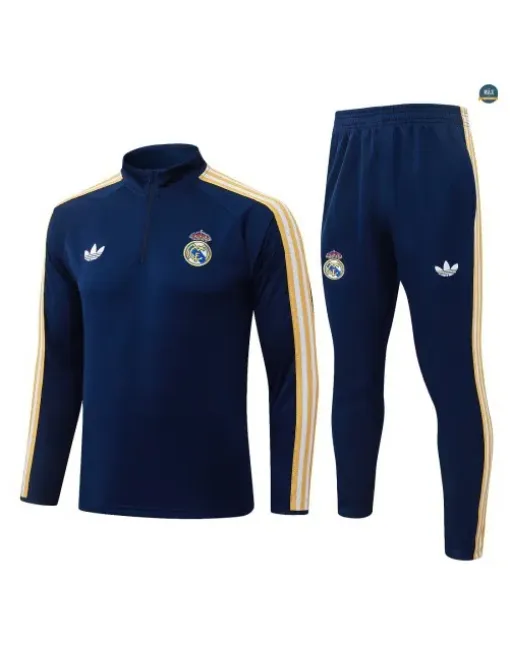 Survetement foot Real Madrid 2026/27 Bleu Marine
