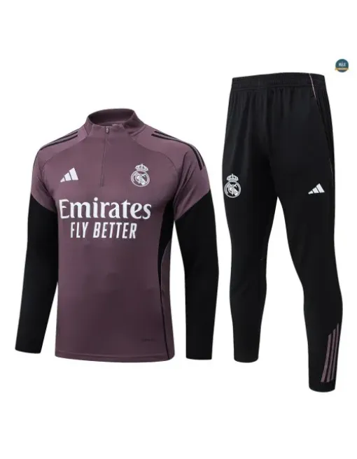 Survetement foot Real Madrid 2026/27 Gris/Violet