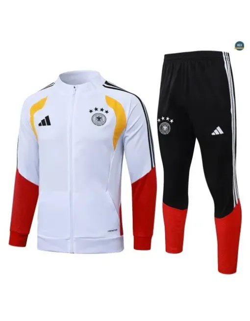 Veste Survetement Enfant foot Allemagne 2026/27 Blanc