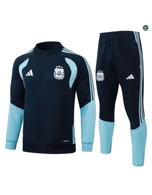 Veste Survetement Enfant foot Argentine 2026/27 Bleu Marine