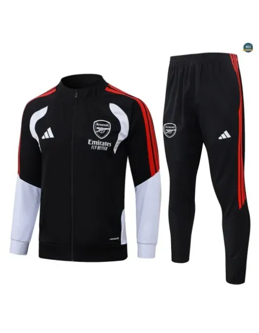 Veste Survetement Enfant foot Arsenal 2026/27 Noir